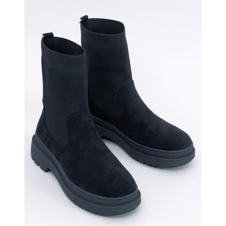 Joyner Black - Botas Inello Chelsea com parte superior elástica preto