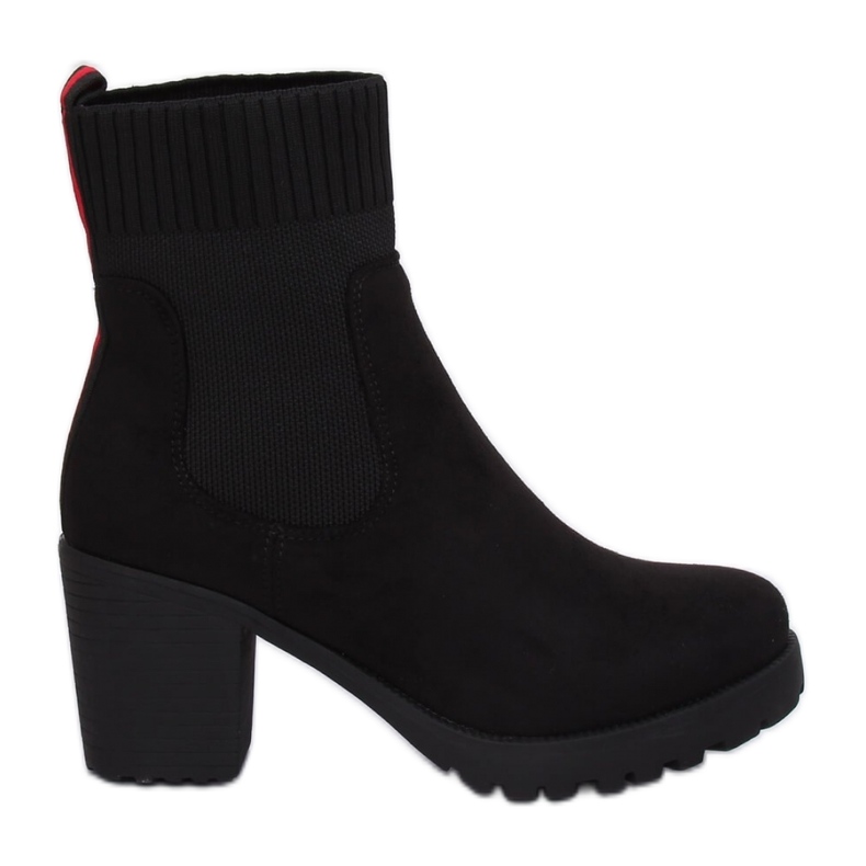 Botas Pretas de Salto Alto M370 Pretas - Inello preto