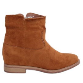 Camel NC981 Botins Camel com Cunha Oculta - Inello castanho