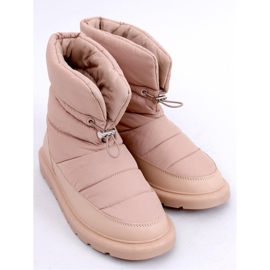 Botas de neve femininas com isolamento Busted Khaki - Inello marrom