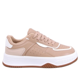 Moriau Tênis feminino Camel - Inello marrom