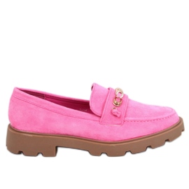 Mocassins femininos Molla Fuchsia - Inello rosa