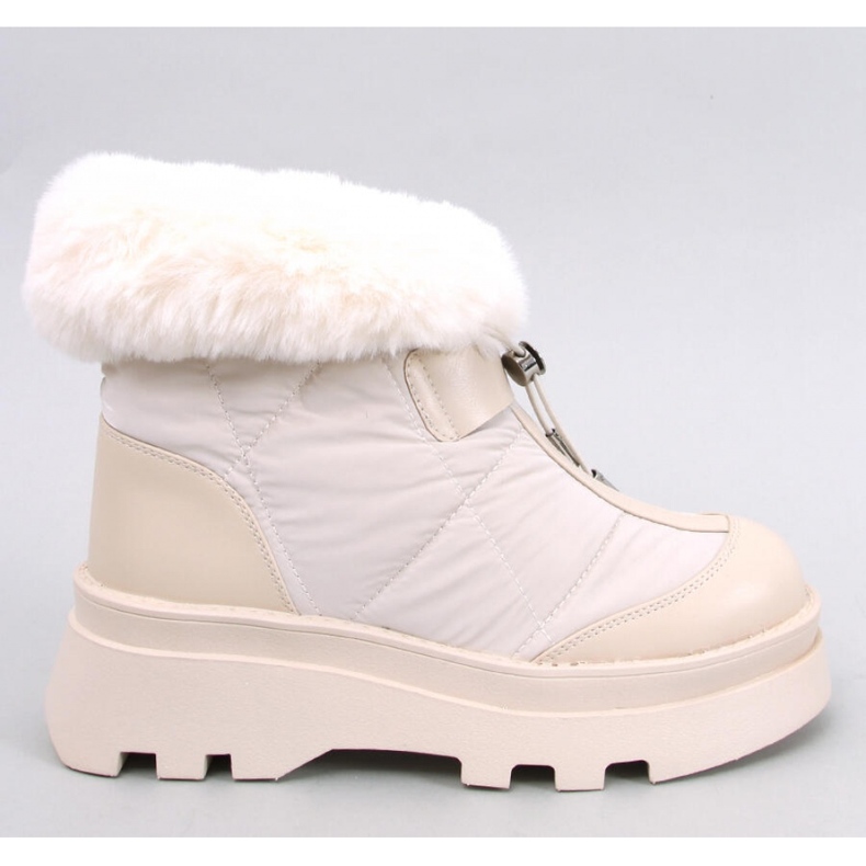 Tavaris Botas de neve bege com pelo - Inello Tavaris Botas de neve bege com pelo - Inello