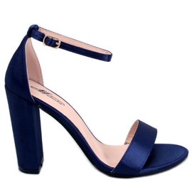 Sandália de salto alto Ranae Azul - Inello