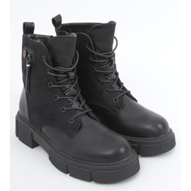 Provo Botins com solado grosso preto - Inello