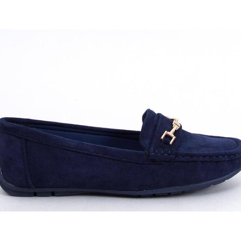 Mocassins de camurça feminino Sourd Navy - Inello