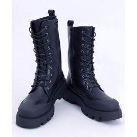 Knight Botas pretas com cadarço - Inello preto Knight Botas pretas com cadarço - Inello preto