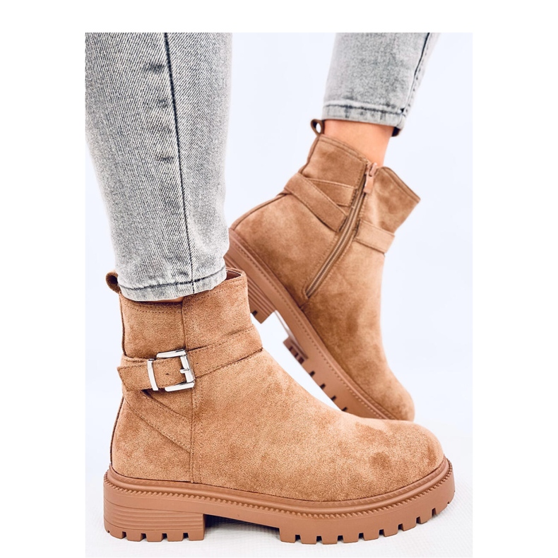 Ortiz Camel Botas Chelsea - Inello castanho