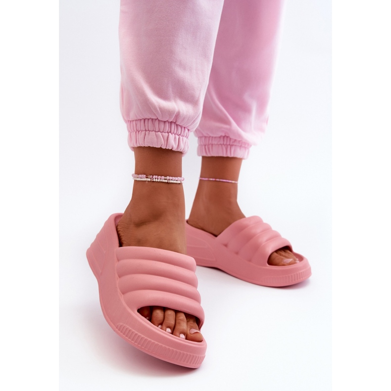 Step in style Sandália Chinelo Modelo Tendrea DM610 Rosa - Entre com Estilo