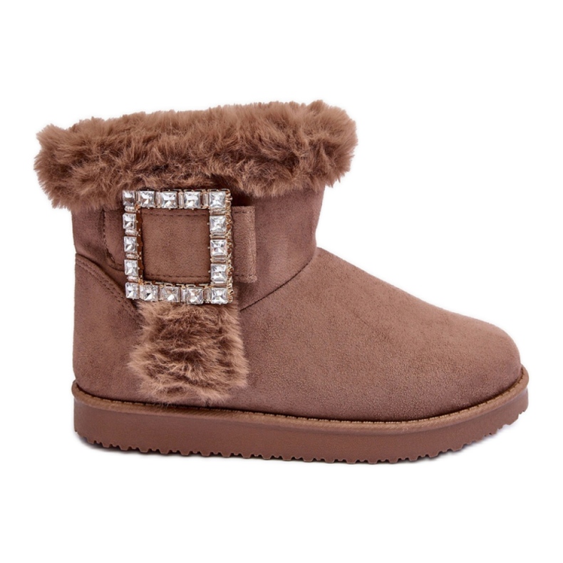 Step in style Botas de neve Modelo Dulca VL201P Bege Escuro - Entre com estilo