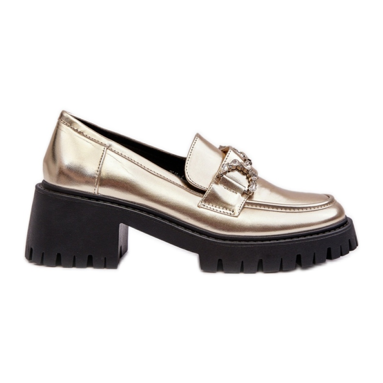 Step in style Sapatos Modelo Lemmitty 2646-4 Ouro - Entre com estilo amarelo