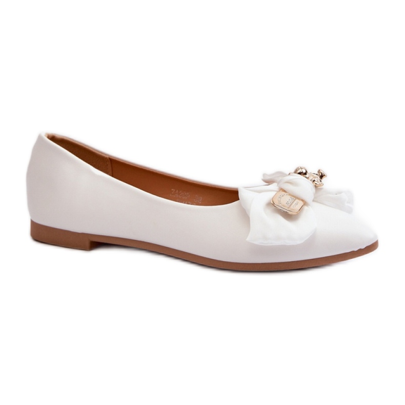 Step in style Sapatos de bailarina Modelo Satris ZA39P Branco - Entre com estilo Step in style Sapatos de bailarina Modelo Satris ZA39P Branco - Entre com estilo