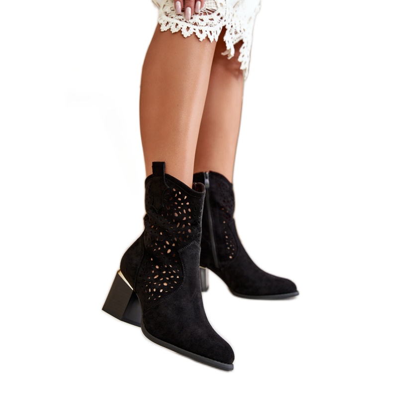 Step in style Botas Modelo Sevana NS526P Pretas - Entre com estilo preto