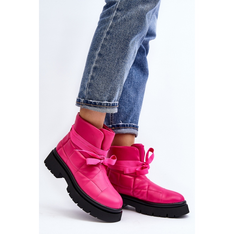 Step in style Botas Modelo Bizzanti NS307 Rosa – Entre com estilo