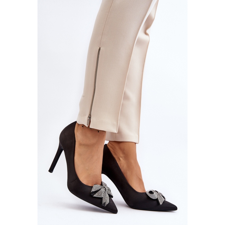 Step in style Salto alto Modelo Fairine 9563 Preto - Entre com estilo