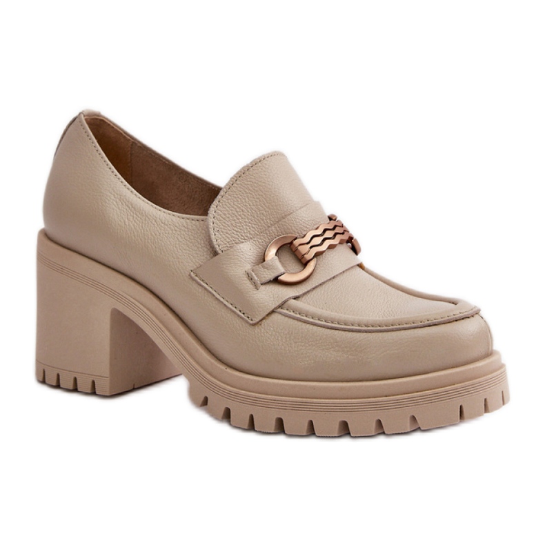 Step in style Calçado Modelo Zazoo 20175 Bege Claro - Entre com estilo