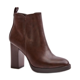 Step in style Botas Modelo Teresine UK155 Marrom - Entre com estilo