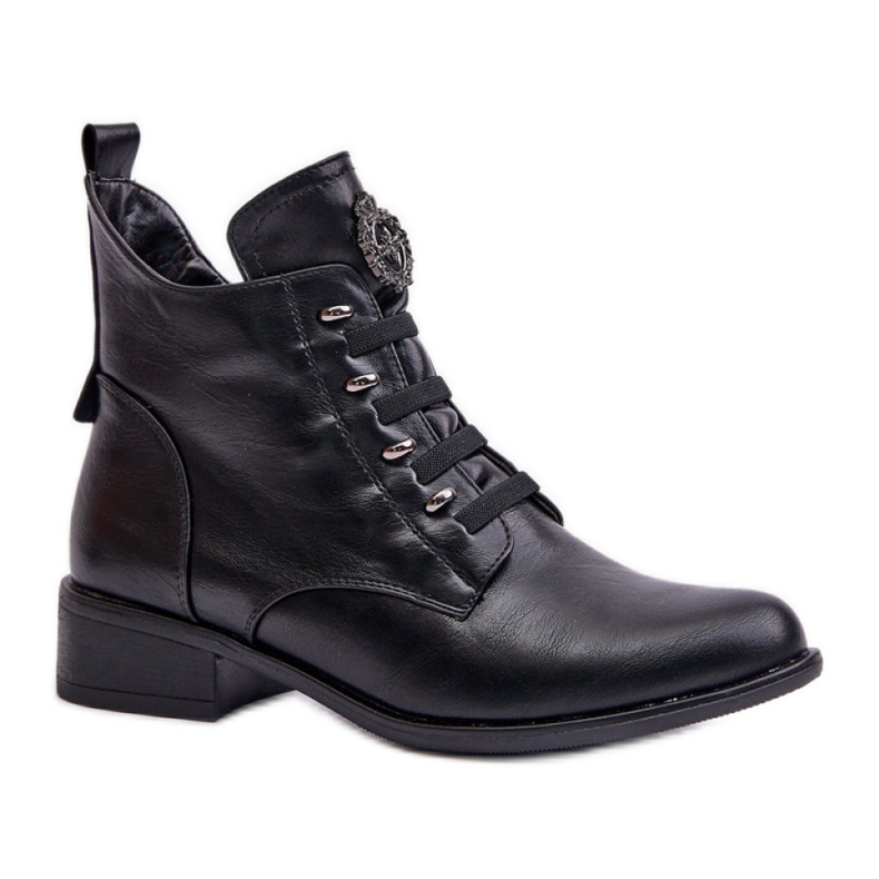 Step in style Botas Modelo Nevalia ASA198-21 Pretas - Entre com estilo preto