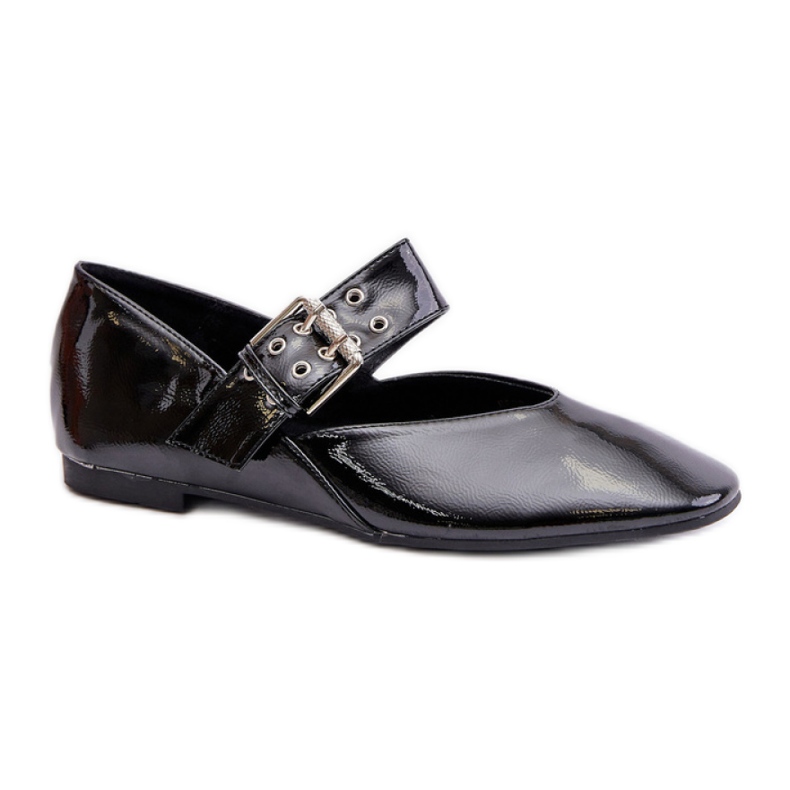 Step in style Sapatilhas Modelo Azirae 6689 Preta Lakiert - Entre com estilo preto