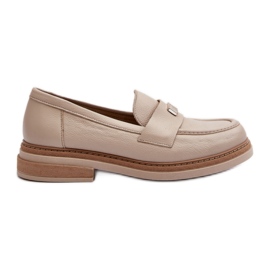 Step in style Mocassins Modelo Zazoo 20165 Bege – Entre com estilo