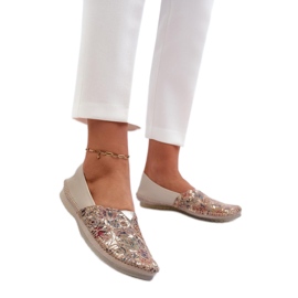 Step in style Sapatilhas Modelo Maciejka 1930B-04 Bege - Entre com estilo
