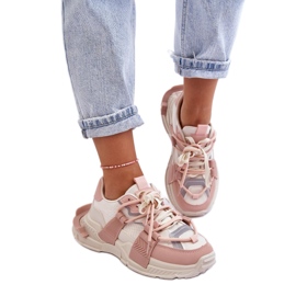 Step in style Calçado Esportivo Modelo Chillout! BL357P Bege/Rosa - Entre com estilo Step in style Calçado Esportivo Modelo Chillout! BL357P Bege/Rosa - Entre com estilo