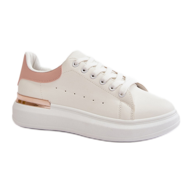 Step in style Tênis Modelo Nevelena JDJ-18 Branco/Rosa - Entre com estilo Step in style Tênis Modelo Nevelena JDJ-18 Branco/Rosa - Entre com estilo