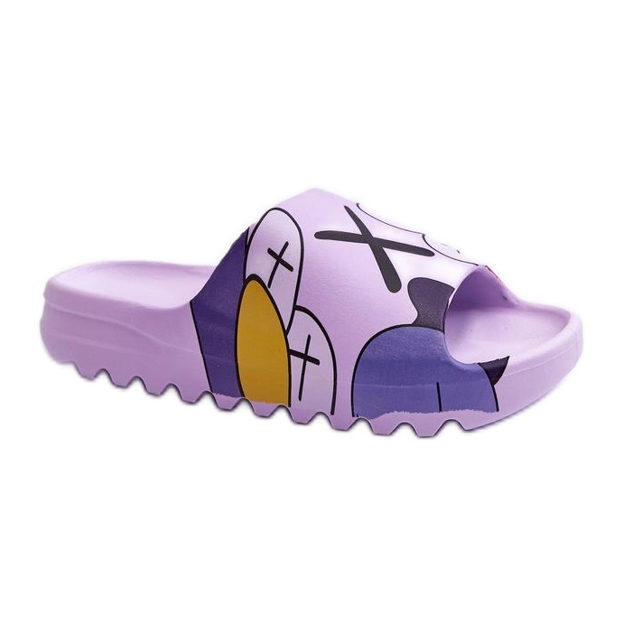 Step in style Sandália Chinelo Modelo Monsters CK240P Violeta - Entre com estilo tolet