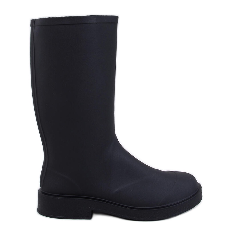 Wellingtons foscos femininos Meness Black preto