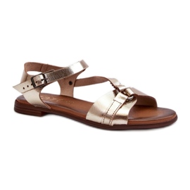 Step in style Sandálias Modelo Zazoo 40182 Douradas - Entre com estilo amarelo Step in style Sandálias Modelo Zazoo 40182 Douradas - Entre com estilo amarelo