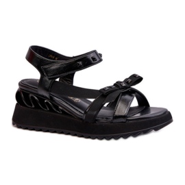 Step in style Sandálias Modelo Da CR956 Pretas - Entre com estilo preto
