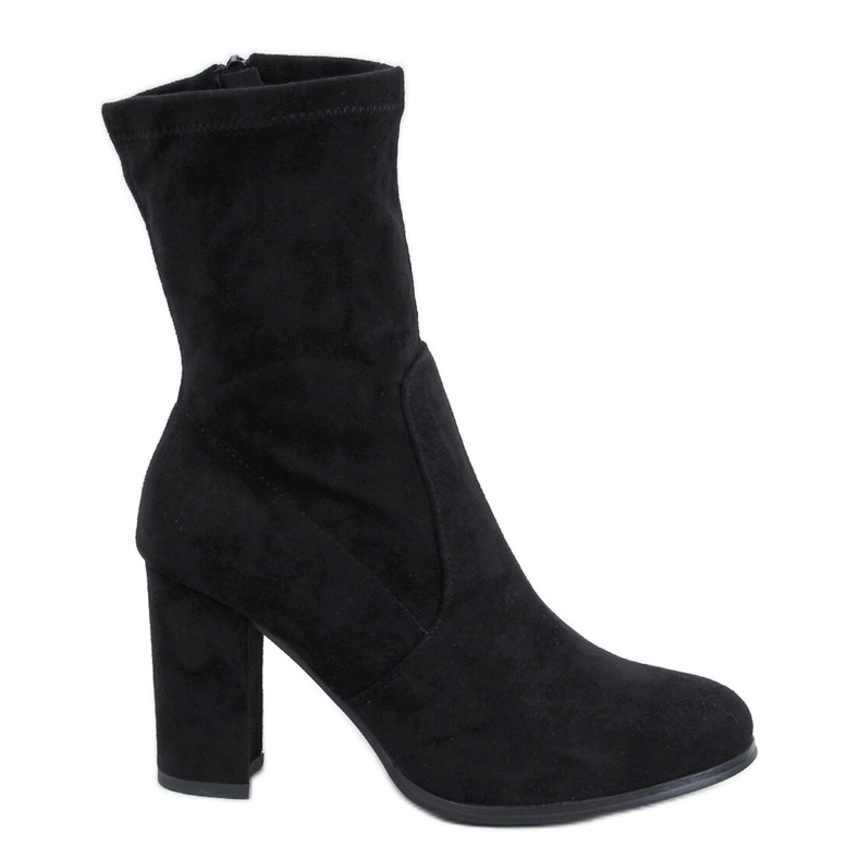 Botins de camurça preta Poulter preto