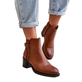 Step in style Botas Modelo Nevillira DA110 Camel - Entre com estilo castanho