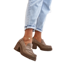 Step in style Calçado Modelo Zazoo 20168 Bege Escuro – Entre com estilo Step in style Calçado Modelo Zazoo 20168 Bege Escuro – Entre com estilo