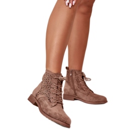 Step in style Botas Modelo S.Barski HY66-136 Marrom - Entre com estilo