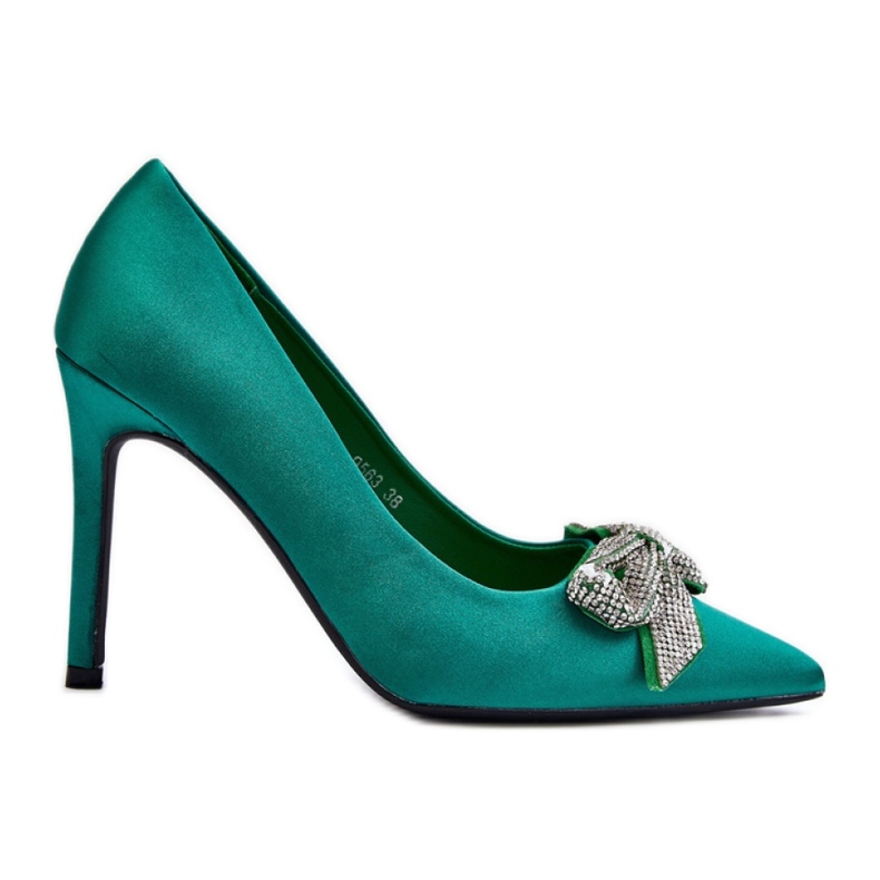 Step in style Salto alto Modelo Fairine 9563 Verde - Entre com estilo Step in style Salto alto Modelo Fairine 9563 Verde - Entre com estilo