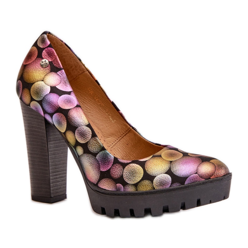 Step in style Bombas Modelo Maciejka 02629-39 Multicolor – Entre com estilo multicolorido