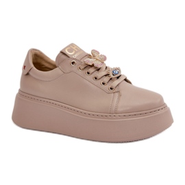 Step in style Calçado Esportivo Modelo CheBello 4585 Bege - Entre com estilo Step in style Calçado Esportivo Modelo CheBello 4585 Bege - Entre com estilo