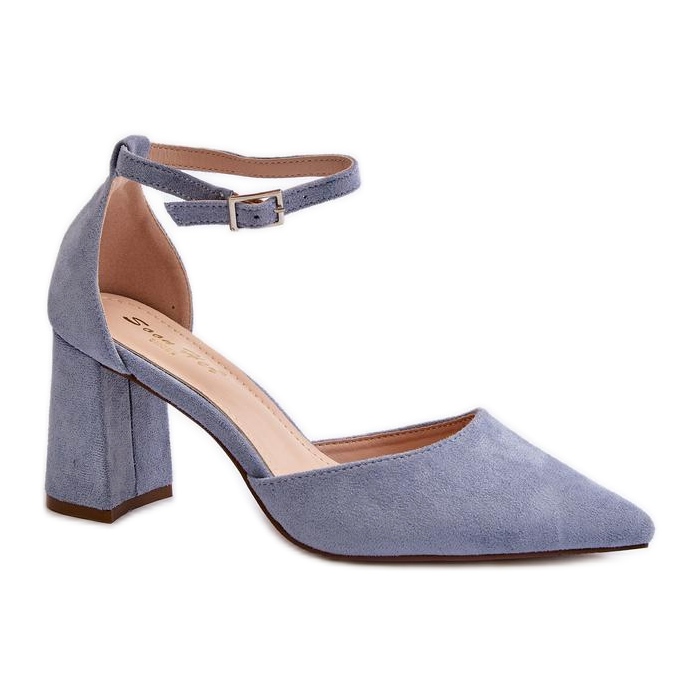 Step in style Bombas Modelo Halene Y2385-1 Azul - Entre com estilo