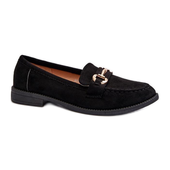 Step in style Mocassins Modelo Aviole 8336-78 Preto – Entre com estilo
