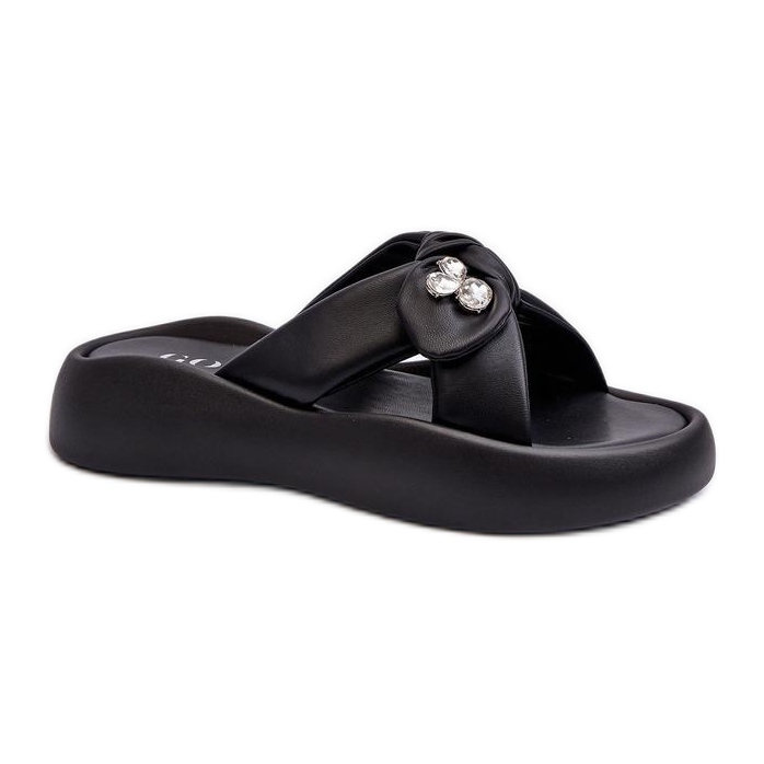 Step in style Sandália Chinelo Modelo Goe NN2N4110 Preta - Entre com estilo preto
