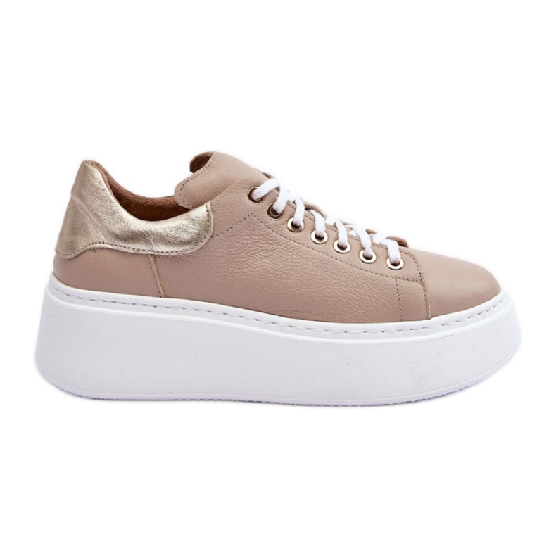 Step in style Calçado Esportivo Modelo Lemar 10150 Bege - Entre com estilo