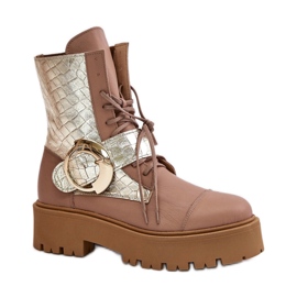 Step in style Trabalhadores Modelo Zazoo 2942 Bege - Entre com estilo