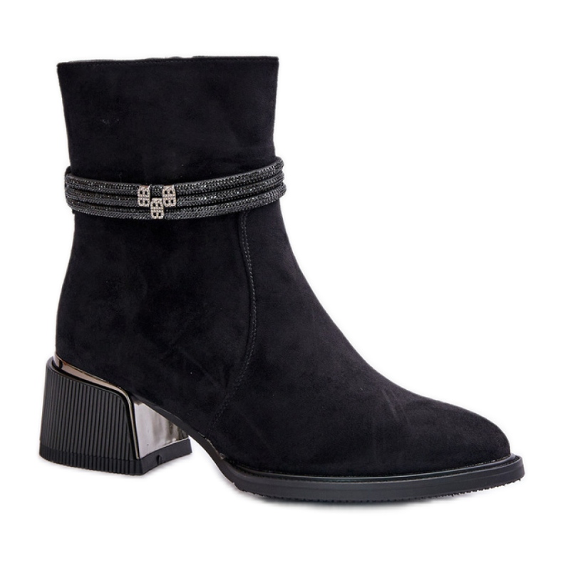 Step in style Modelo Da MR880-027 Botas pretas - Entre com estilo preto