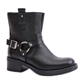 Step in style Botas Modelo Zazoo 60480 Pretas – Entre com estilo preto