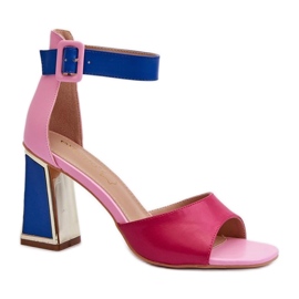 Step in style Sandálias Modelo Rosazara 24SD35-6815 rosa - Entre com estilo