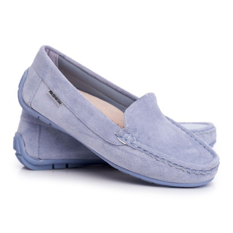 Step in style Mocassins Modelo Morreno 20PB26-2190 Azul – Entre com estilo