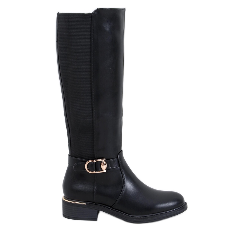 Botas femininas clássicas Conta Black preto