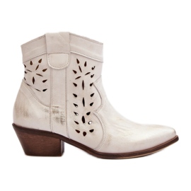 Step in style Botas Modelo Zazoo 2870/004 Prata – Entre com estilo cinza