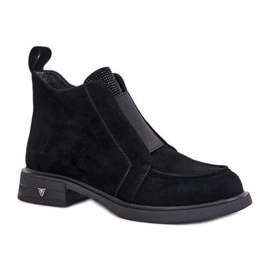 Step in style Modelo Da JC42-23 Botas pretas - Entre com estilo preto